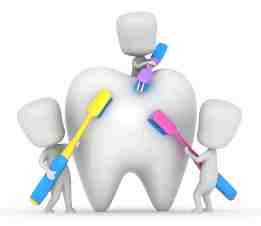 How to brush your teeth, Method of removing plaque  